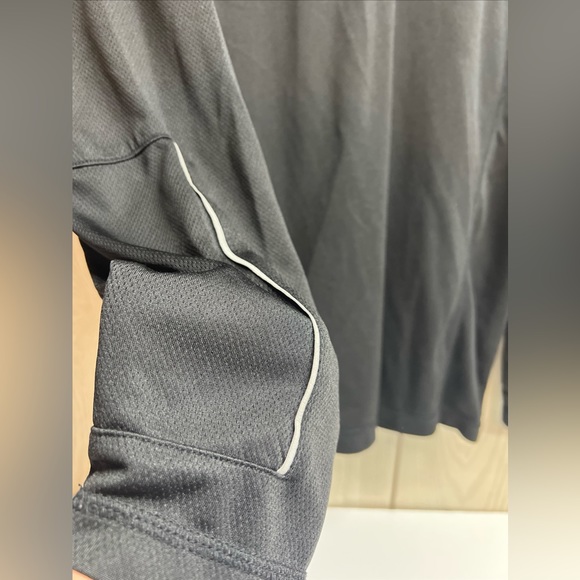 Snap-On Tools Quarter-Zip Sport Performance Pullover Shirt Large EUC - Picture 4 of 8